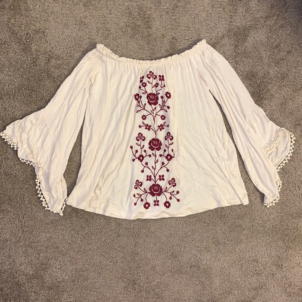 Off-shoulder top